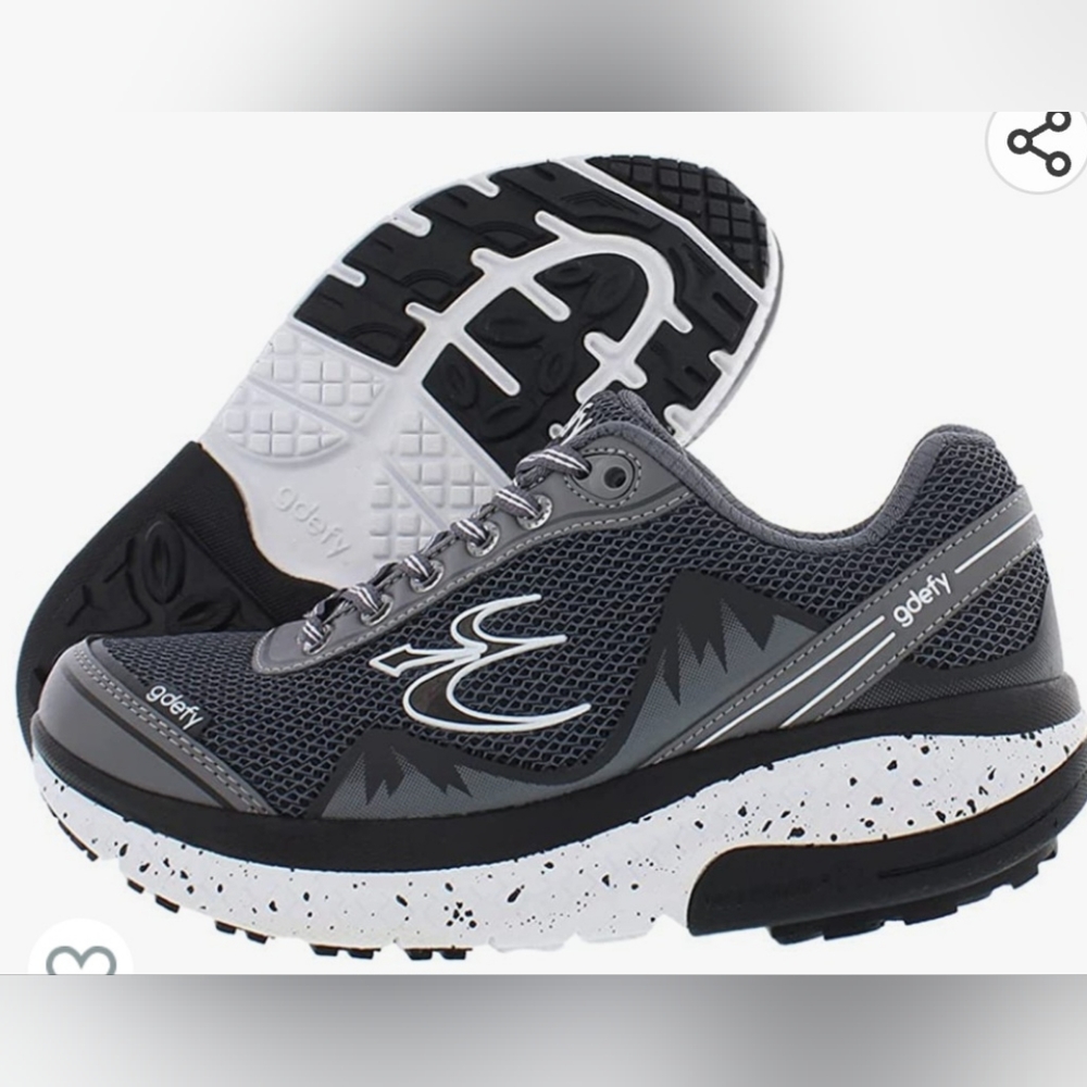 Adeffy Women's Charcoal Sneakers